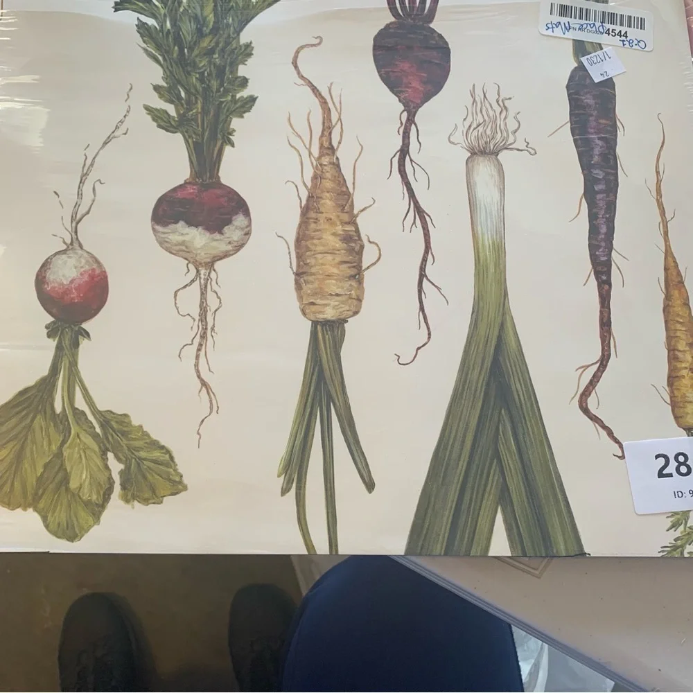 Hester & Cook Natural Farmers' Market Placemats 22 Sheets